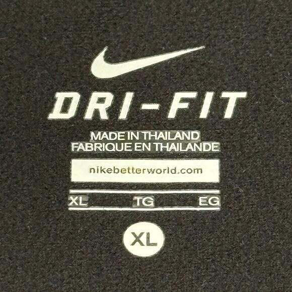 Nike Jacket Men XL Black Full Zip Dri Fit Long Sleeve Athleisure Running Workout - Picture 3 of 6